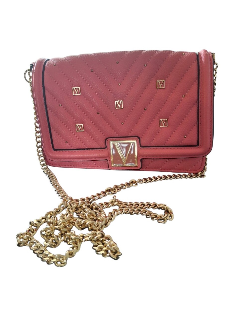 Victoria's Secret Quilted Chain Crossbody Bag
